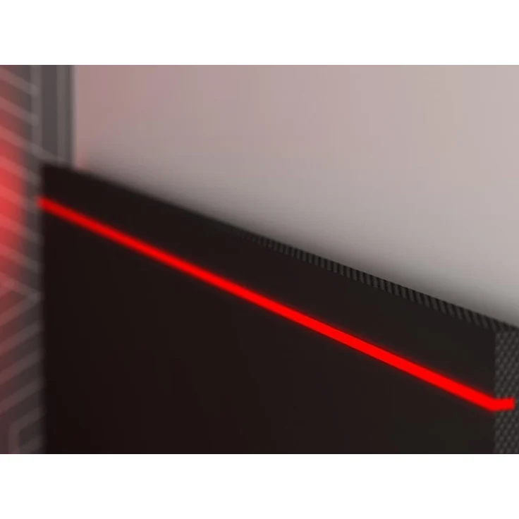 Vente-unique - VOUANI Bett Holz, Platte Grau - B 98,7 cm x H 100,5 cm x L 242,8 cm – Bild 5