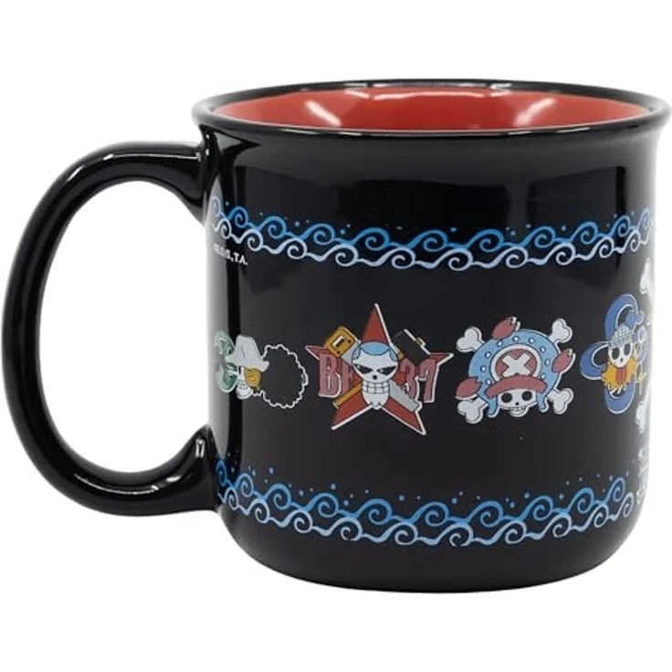 One Piece Anime Tasse 400 ml Keramik Frühstücksbecher mit Geschenkbox – Bild 2
