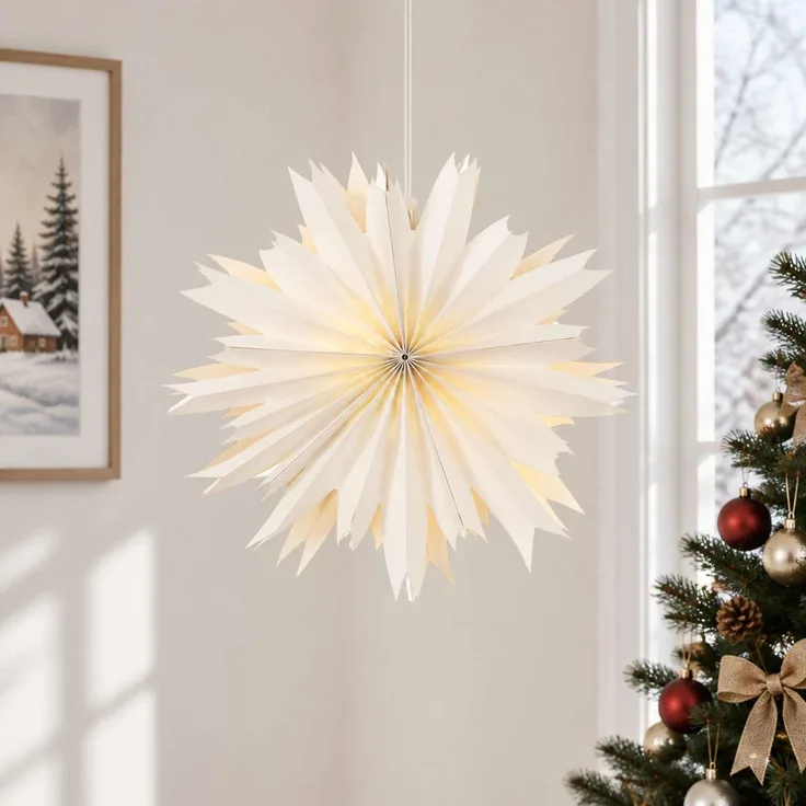 vidaXL Weihnachtsbeleuchtung RAAHE 10 LEDs Warmes Weiß 60 x 20 x 60 cm 42056647