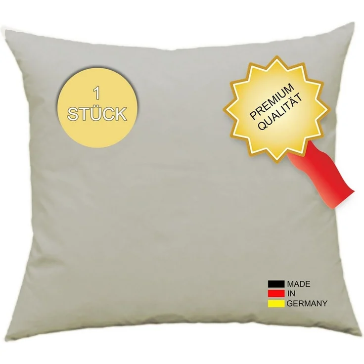 Haus und Deko Kopfkissen Füllkissen Federkissen Kissenfüllung Kopfkissen Dekokissen Sofakissen, Bezug: Baumwolle, Rückenschläfer,Seitenschläfer,Bauchschläfer – Bild 2