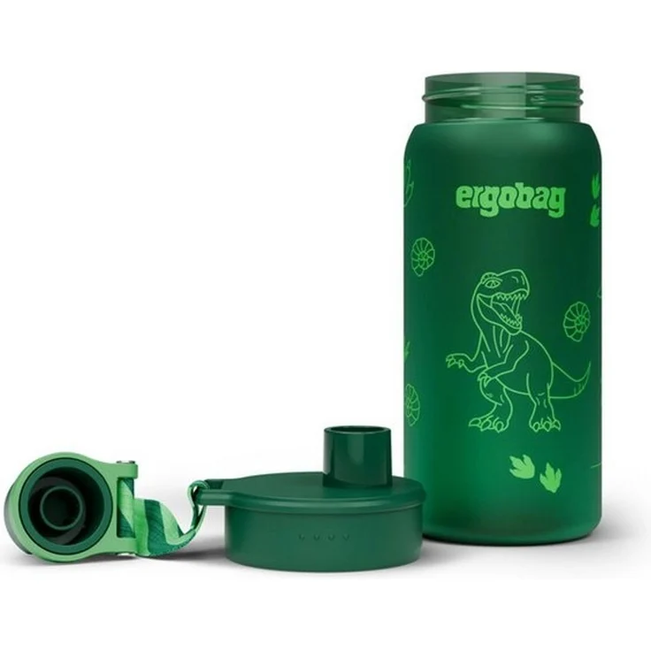 ergobag Trinkflasche Trinkflasche, auslaufsicher und kohlensäuregeeignet – Bild 1