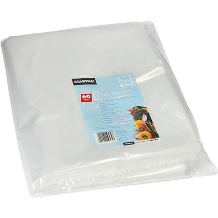 50 Gefrierbeutel, LDPE 60 l 90 cm x 50 cm transparent – Bild 2
