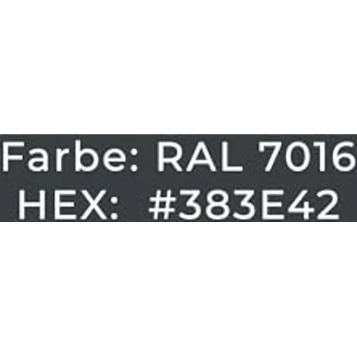 osoltus Fahrradgarage, Anthrazit RAL 7016, verzinktes Metall, abschließbar, 200 x 100 x 150 cm, Fahrradbox bis 4 Fahrräder – Bild 7