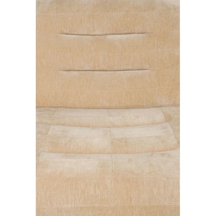 DutchBone Loungesessel Wyatt mit Veloursbezug Beige für Wohnzimmer 87x101x70,5 cm – Bild 8
