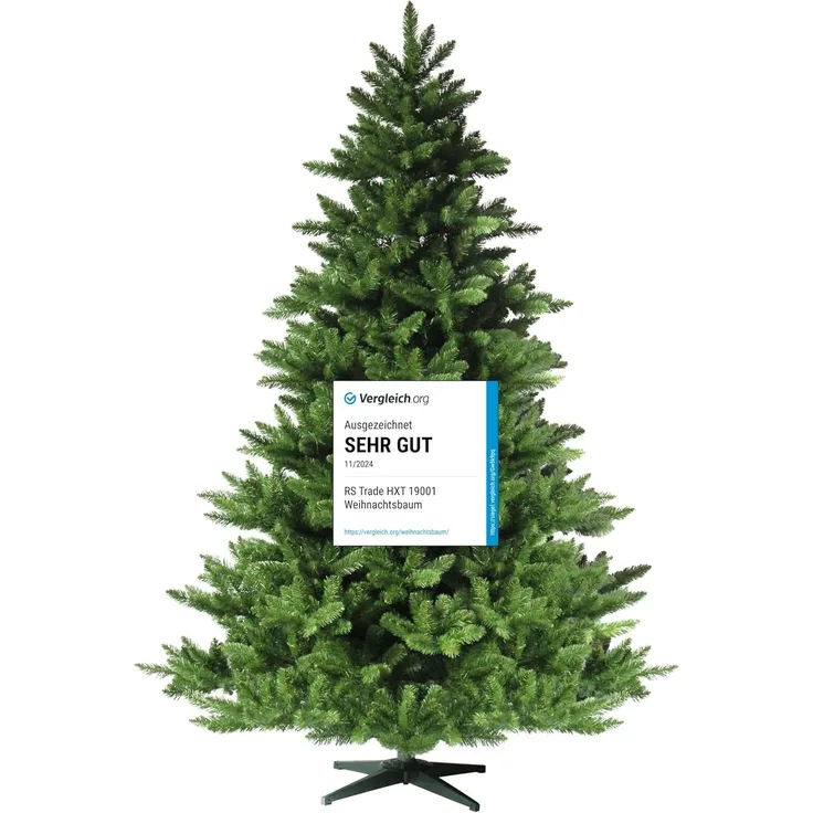 RS Trade 'HXT 19001' Künstlicher Weihnachtsbaum, grün, 120 x 92 x 92 cm