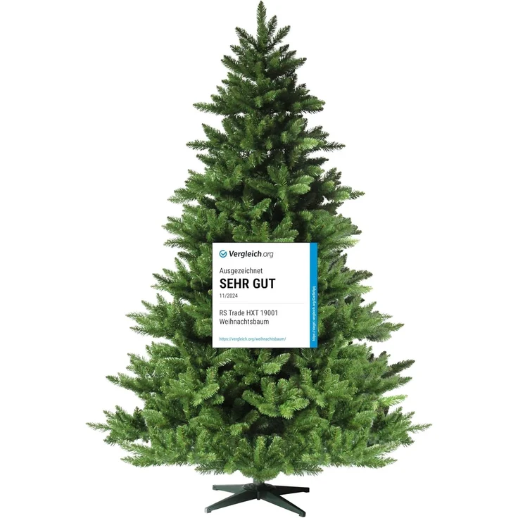 RS Trade 'HXT 19001' Künstlicher Weihnachtsbaum, grün, 120 x 92 x 92 cm