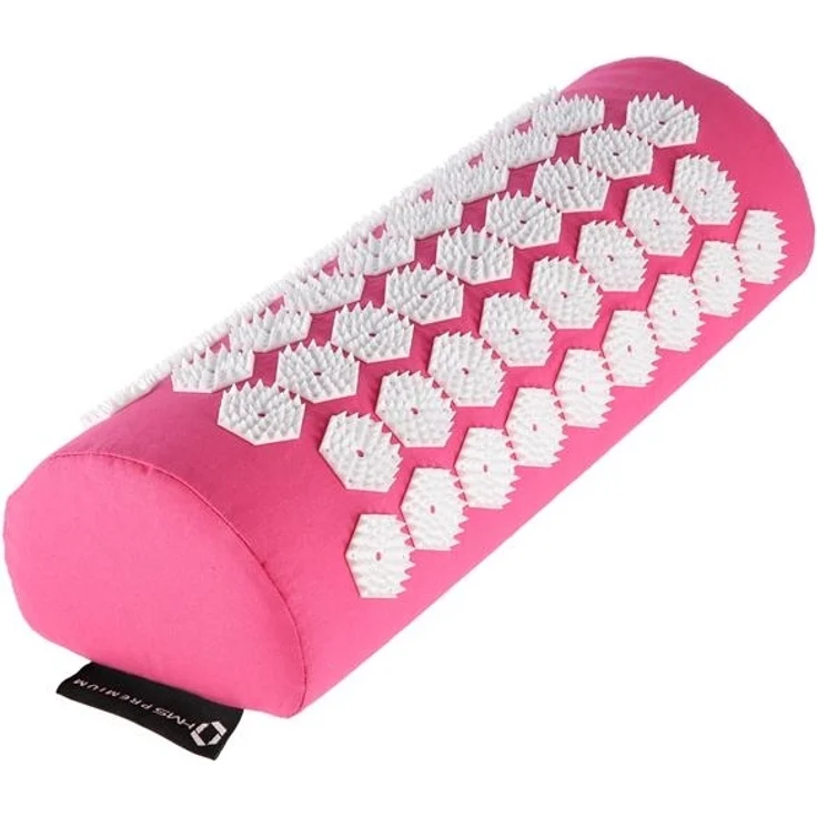 Akupressurmatte Set 65x42cm mit Kissen Pink-Weiß – Bild 4