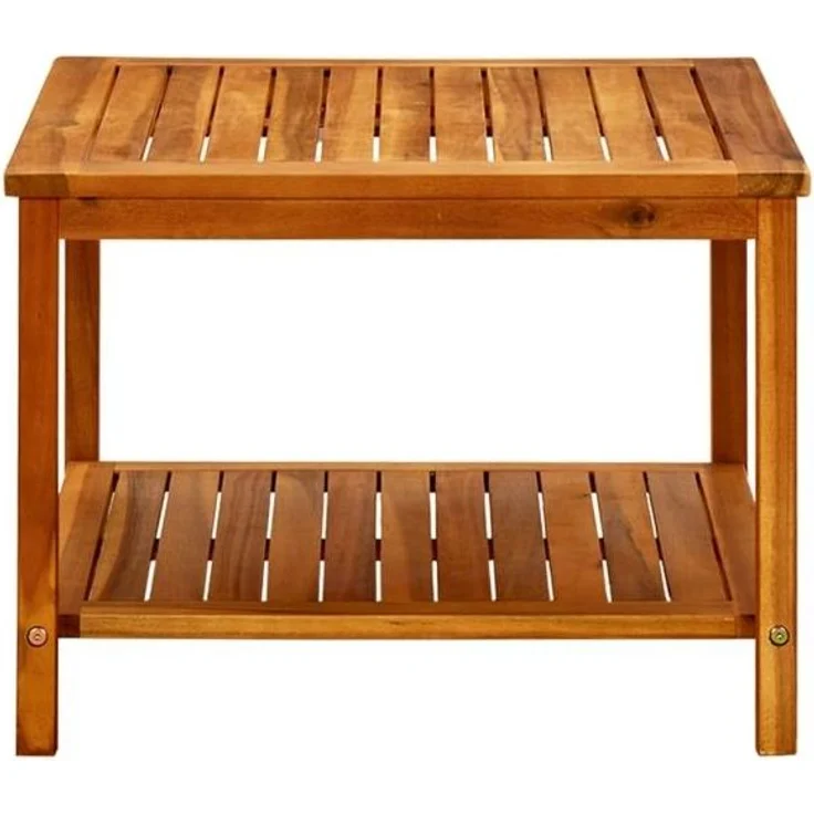 vidaXL Couchtisch 60x60x45 cm Massivholz Akazie 316403 – Bild 3