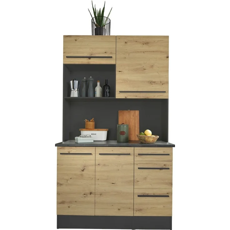 BASIC by Balculina Buffet Jazz (1-St) Breite 120cm, Türen, Schubkästen, offenes Fach – Bild 3