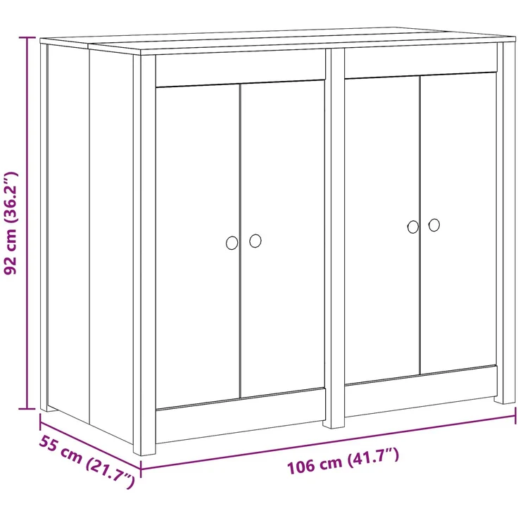 vidaXL Außenküchenschrank MEPPEL Weiß 106 x 55 x 92 cm 3443792 – Bild 9