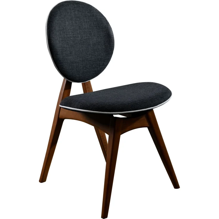 Skye Decor 'Touch v2 - Anthracite' Stuhlset (2-teilig), Walnuss / Anthrazit, 54 x 93 x 55 cm – Bild 4
