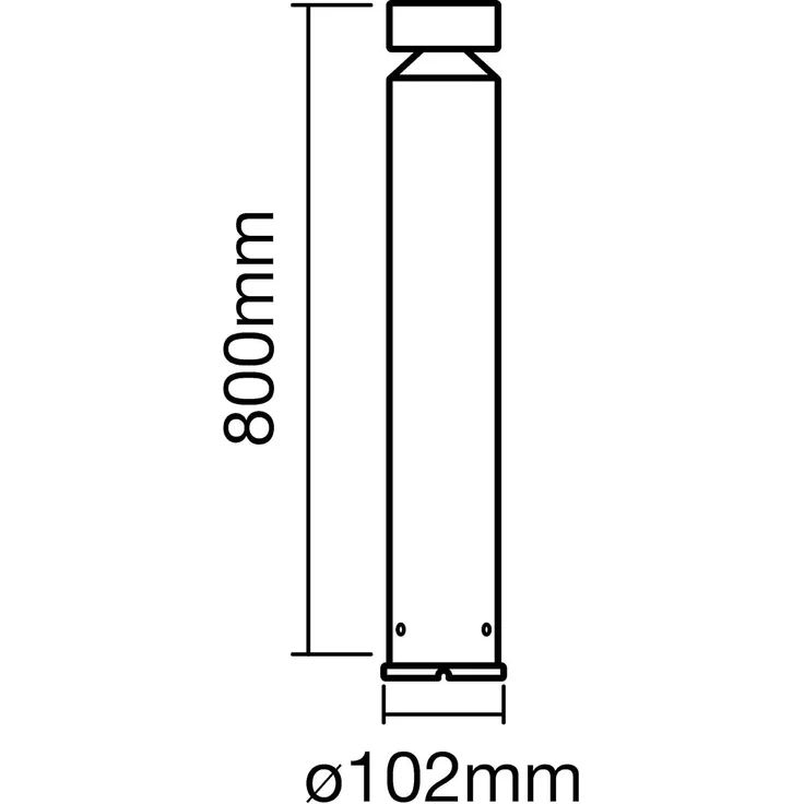 LEDVANCE ENDURA® STYLE CYLINDER 80cm 6W – Bild 3
