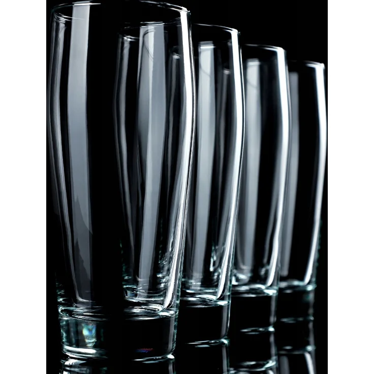 KADAX Bierkrug, 510 ml, Glas, hohes Glas-Set, Becher, 4-tlg – Bild 7