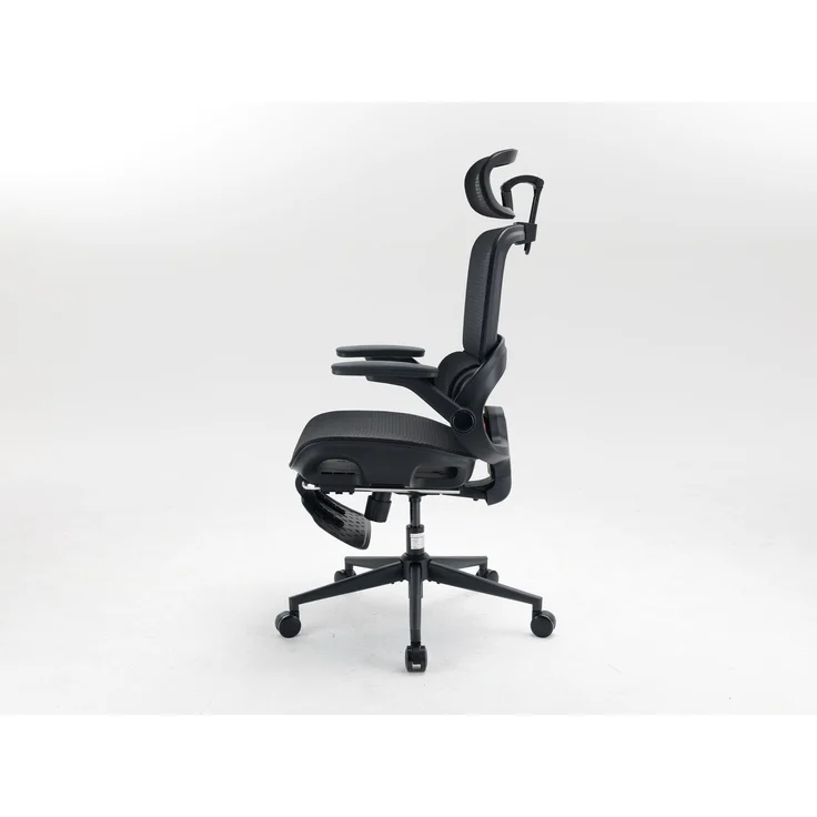 Sihoo Ergonomischer Stuhl B100-Pro, Mit Pedal, 131 x 73 cm, in Schwarz – Bild 22