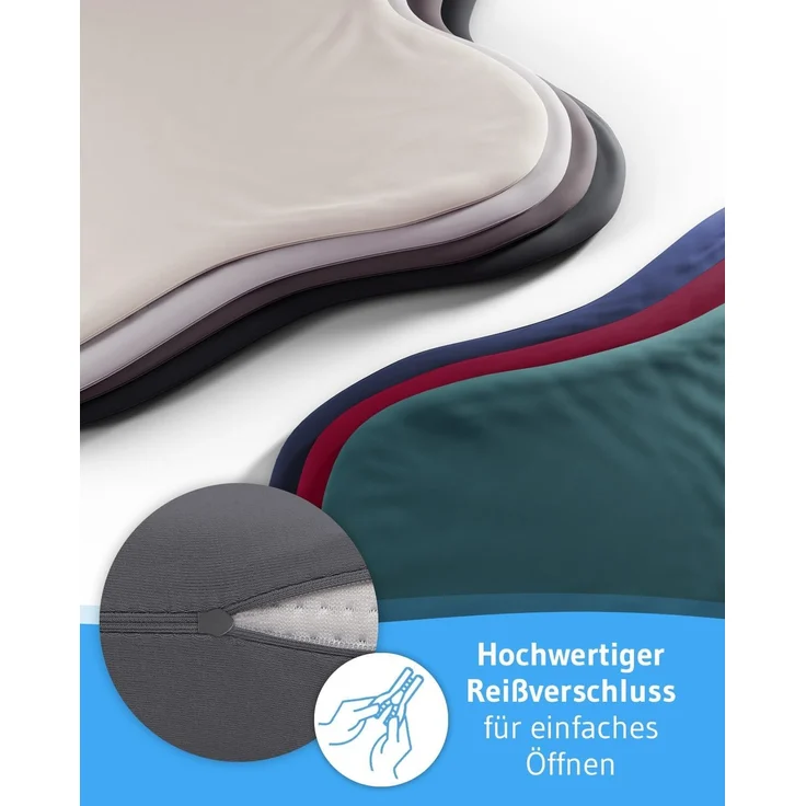 Third of Life Seitenschläferkissenbezug ACAMAR Baumwoll-Kissenbezug Einzelpack – Bild 5