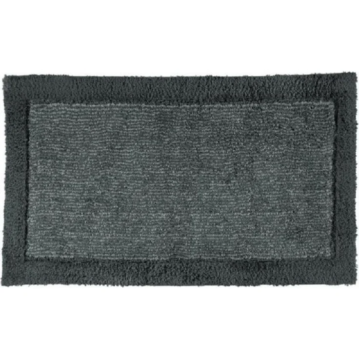 Cawö Badematte Badteppich Two-Tone Schiefer (60x100cm) – Bild 4