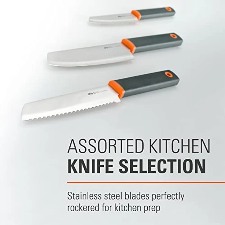 GSI Outdoors Santoku Set Santokumesser 15 2 cm Edelstahl 7 Stück(e) – Bild 3