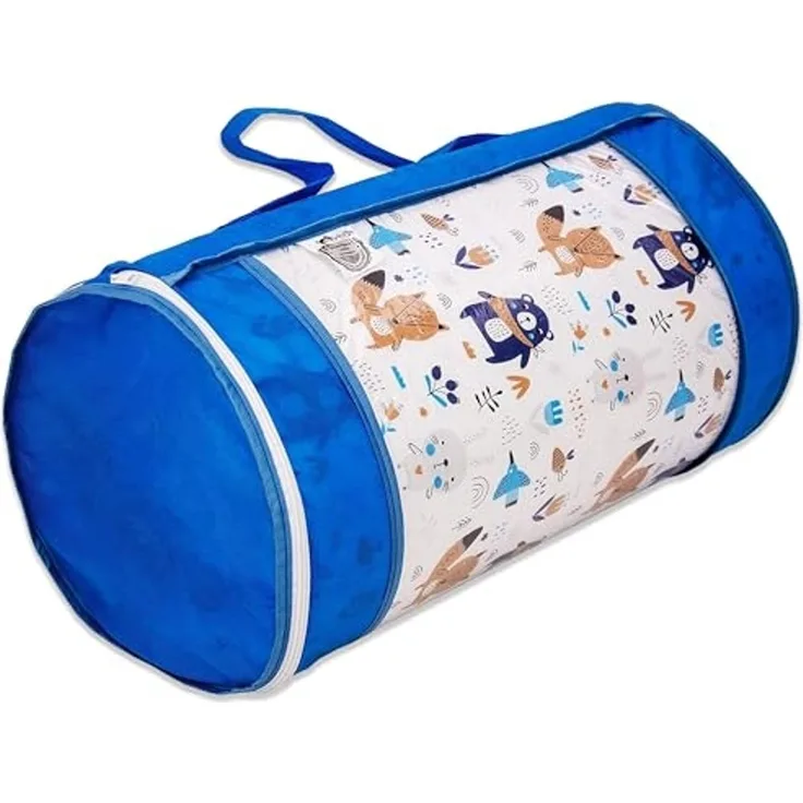 Kindermatratze Babymatratze mit Baumwollbezug, waschbar & rollbar–Allergikergeeignet, Best for Kids, 6 cm hoch