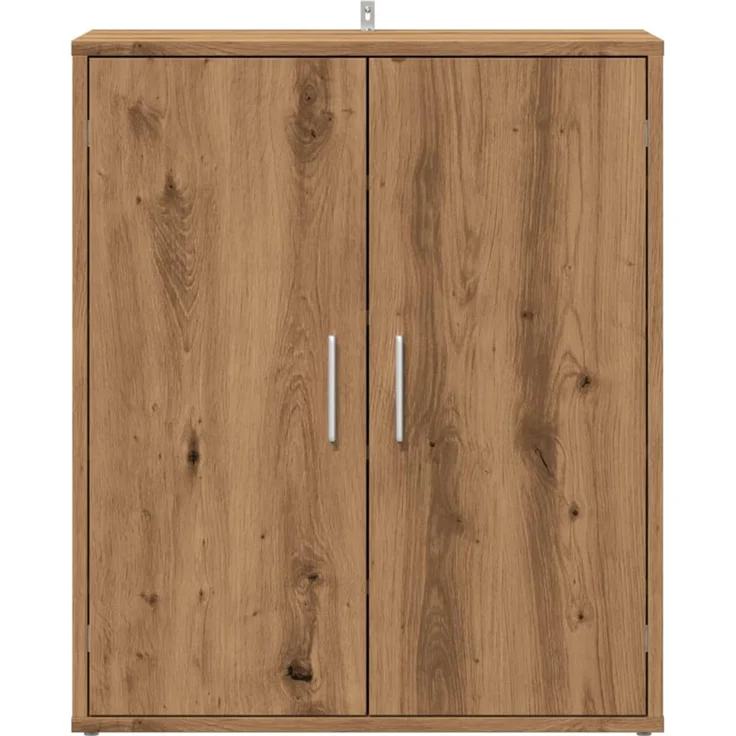 vidaXL Schuhregal Artisan-Eiche 60x35x70 cm Holzwerkstoff 856697 – Bild 4