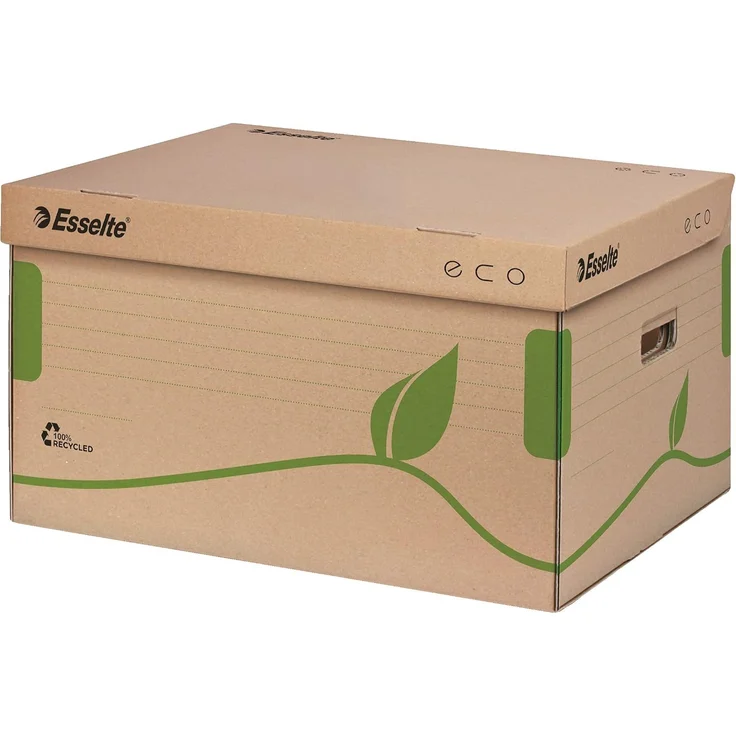 Esselte Eco – Aufbewahrungsbox – braun (20er-Pack)
