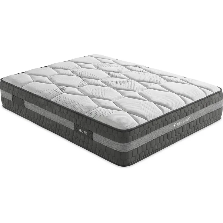 Duérmete Online Viskoelastische Matratze Selene | Taschenfedern | Optimal bei Rückenschmerzen | Höhe 30 cm | mittlere Festigkeit | milbendicht, antibakteriell und hypoallergen 140 x 190 cm