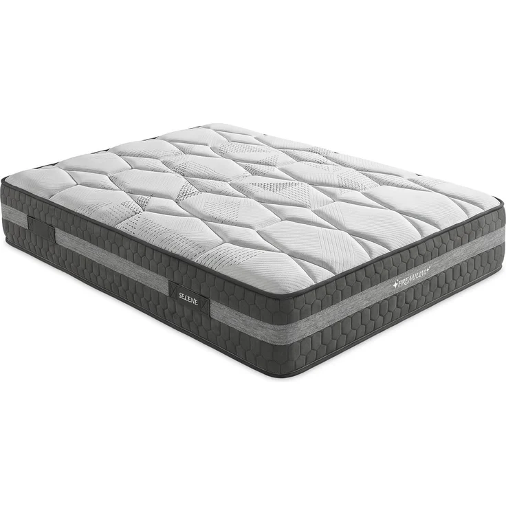 Duérmete Online Viskoelastische Matratze Selene | Taschenfedern | Optimal bei Rückenschmerzen | Höhe 30 cm | mittlere Festigkeit | milbendicht, antibakteriell und hypoallergen 140 x 190 cm