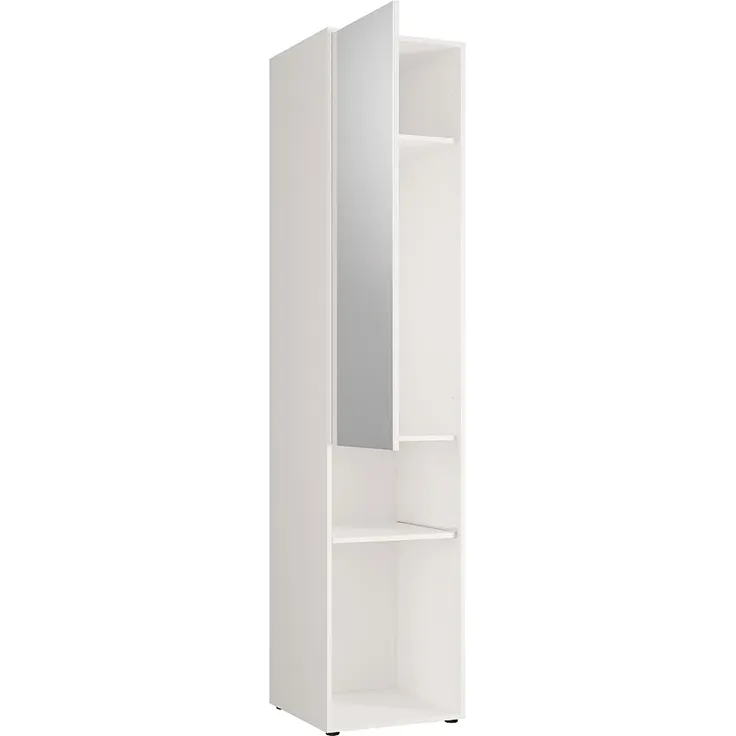 Vente-unique - RAPILI Bett Holz, Platte Weiß - B 50 cm239,2 cm x H 225,2 cm x L 229 cm – Bild 5