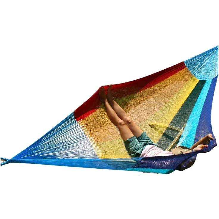 MacaMex Mexikanische Familien Hängematte Hängematte paradiso plus multicolor MA-00248 – Bild 7