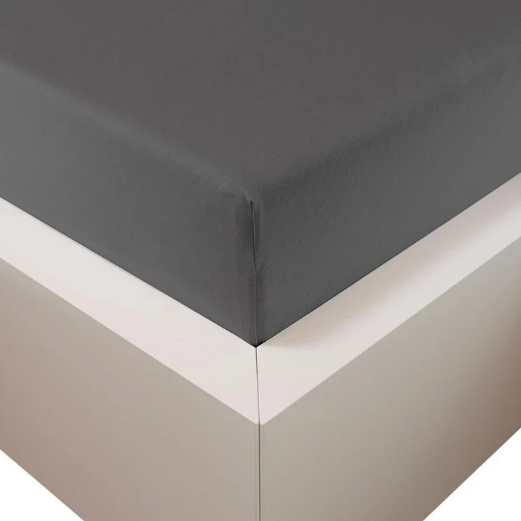 Traumschloss Spannbettlaken Premium Plus, Jersey, Gummizug: rundum, (1 Stück), 260g/m², 47,5% Mako Baumwolle, 47,5% Lyocell, 5% Elasthan – Bild 5