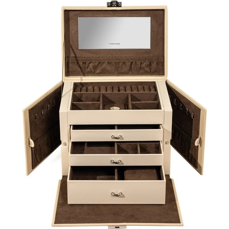 Friedrich23 Schmuckkasten / Uhrenbox aus Leder Cordoba XL – Bild 5