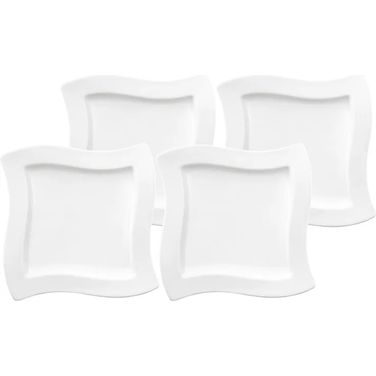 Villeroy & Boch NewWave Frühstücksteller 24 x 24 cm 4er Set