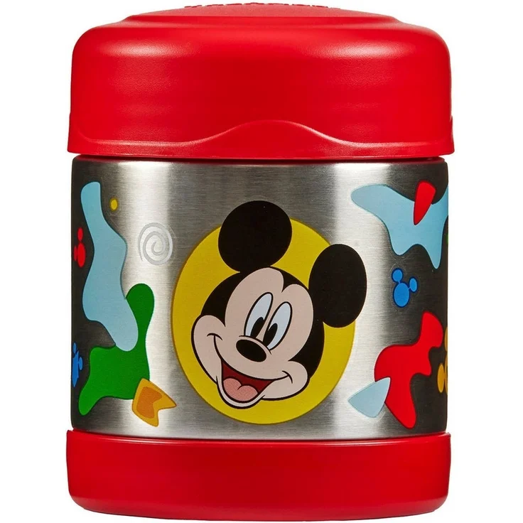 THERMOS Thermobehälter FUNTAINER FOOD JAR DISNEY, Thermobehälter für Essen, spülmaschinenfest, Edelstahl, Kunststoff, Silikon, (1-tlg), 0,3l, 7h heiß & 7h kalt, dicht & auslaufsicher – Bild 4