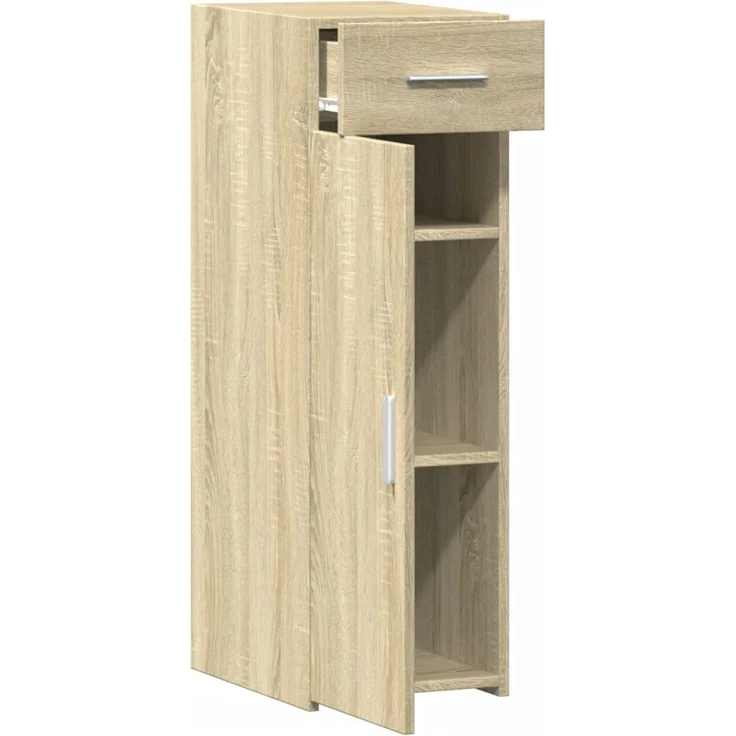 vidaXL Sideboard Sonoma-Eiche 30x42,5x93 cm Holzwerkstoff 846273 – Bild 9