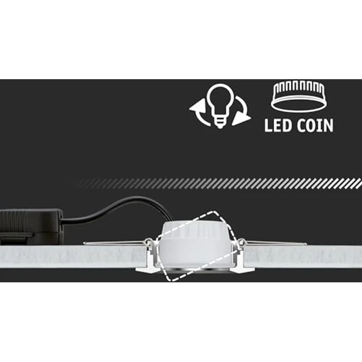 Paulmann 92452 LED Coin Zigbee RGBW 500lm 2200-6500K Satin dimmbar – Bild 5