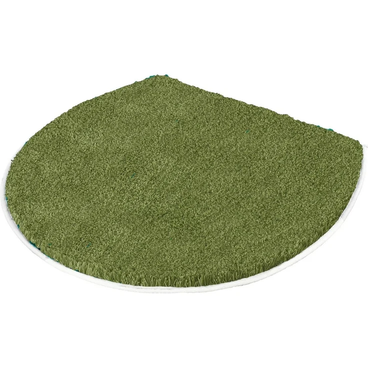Kleine Wolke Badematte RELAX, Badvorleger, Badezimmer Teppich, Höhe 30 mm, rutschhemmend beschichtet, fußbodenheizungsgeeignet, Polyacryl, WC-Deckelbezug, WC-Deckelbezug, Badteppich, meliert, rechteckig, rund & als Set erhältlich – Bild 2