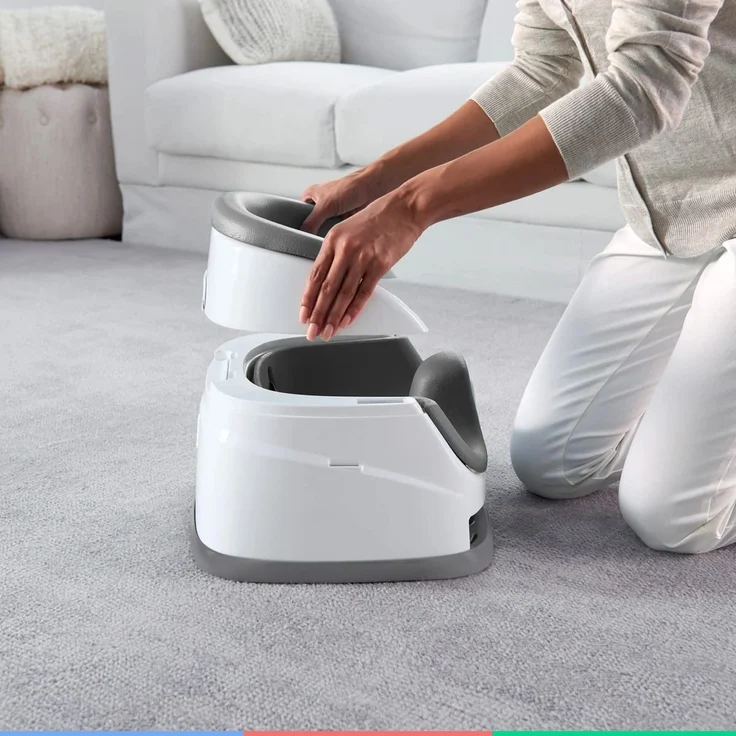 Ingenuity Baby Base 2-in-1 Sitzerhöhung Schiefergrau – Bild 7