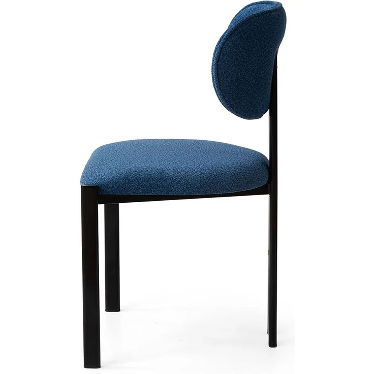 Skye Decor 'Muriz - 4969' Stuhlset (2-teilig), Marineblau / Schwarz, 43 x 83 x 47,5 cm – Bild 3