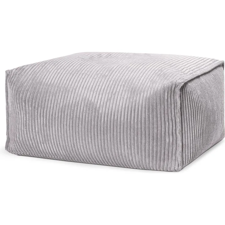 Sitting Point Sitzsack Shara ROLL Cord in grau