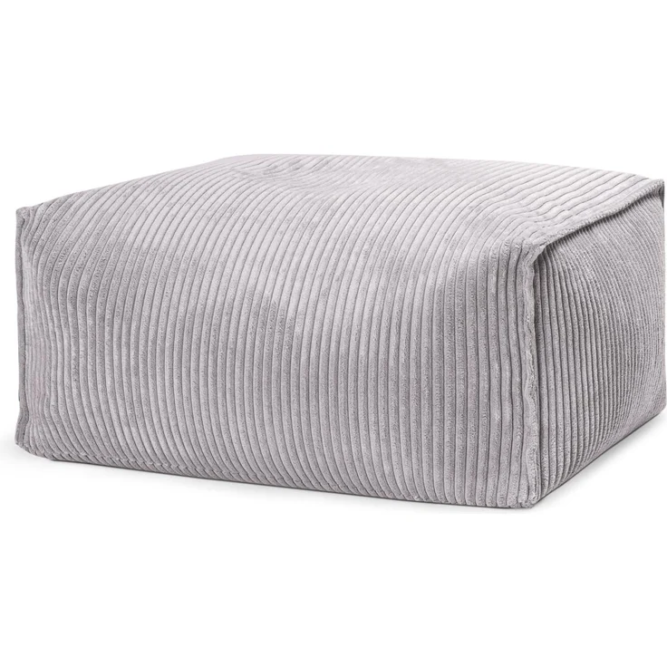 Sitting Point Sitzsack Shara ROLL Cord in grau – Bild 1