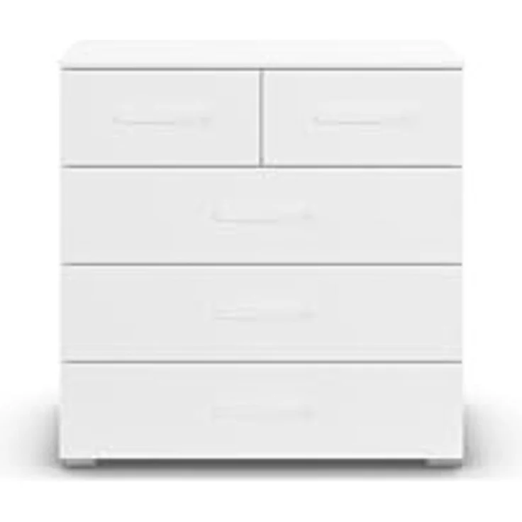 rauch Aditio Box, Kommode, 5 Schubladen, mit Softclose-Funktion, Farbe Weiß, BxHxT 80x81x42cm – Bild 6