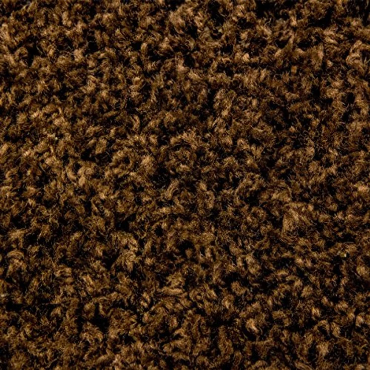 VIMODA Prime Shaggy Hochflor Langflor Teppich Einfarbig Modern Braun, Maße:140x200 cm – Bild 7