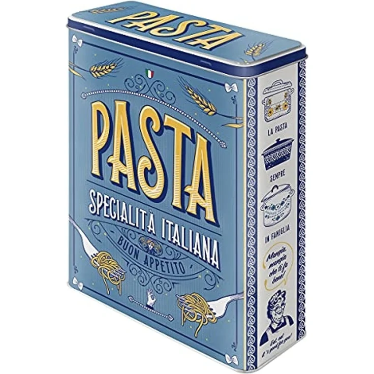 Nostalgic-Art Vorratsdose Blechdose Vorratsdose Kaffeedose - Pasta – Bild 1