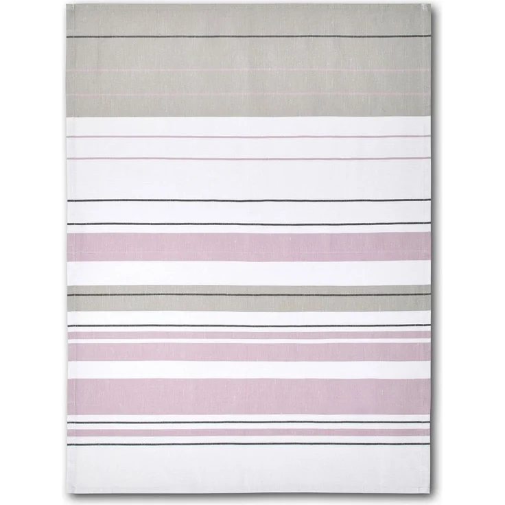 Dyckhoff Geschirrtuch Streifenvielfalt, (Set, 3-tlg, 1 x 3er Set (50 x 70 cm), Halbleinen, fusselarm – Bild 3