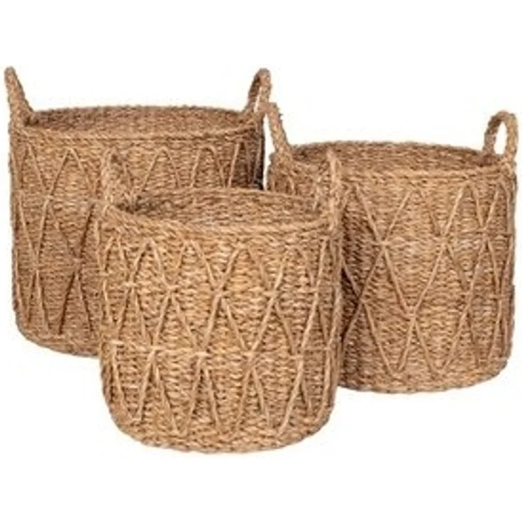 ebuy24 Allzweckkorb Krabi Korb Satz von 3 Stk. natur. – Bild 6
