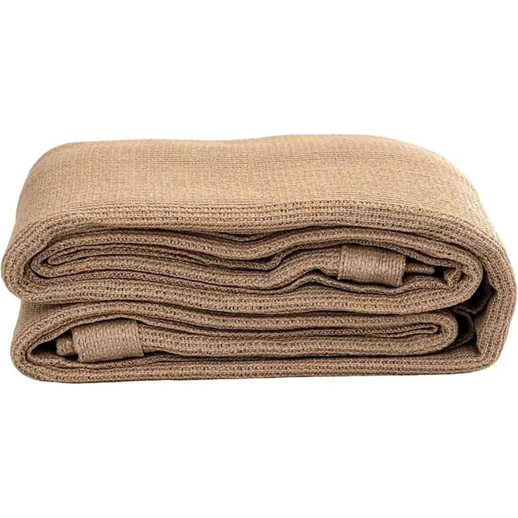 vidaXL Zeltteppich Taupe 400x800 cm HDPE 310755 – Bild 3