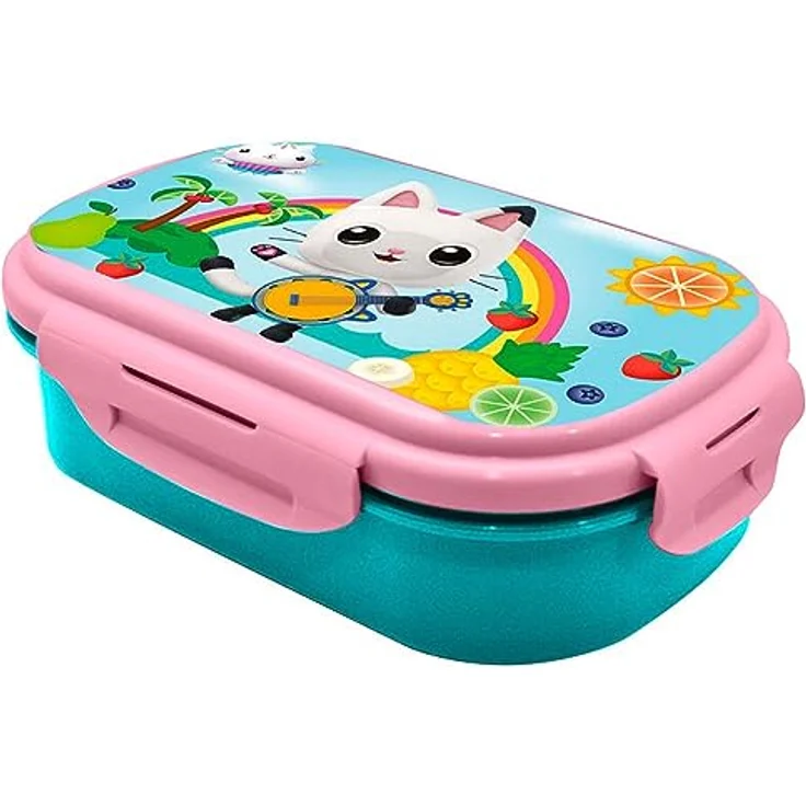 Gabby's Dollhouse Lunchbox mit Besteck – Bild 2