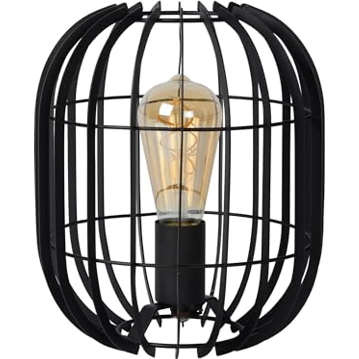 Lucide Reda 78599/01/30, Nachttischlampe aus Metall mit diffuser Lichtverteilung, rundes Design – Bild 2