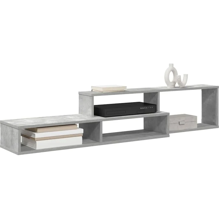 Wand-TV Stand, TV-Regal 150x25x28,5cm Holzwerkstoff – Bild 3