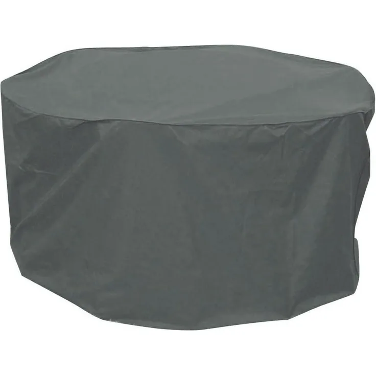 greemotion Schutzhülle für Gartentisch - Abdeckhaube Gartenmöbel Grau - Abdeckung Terrassentisch mit Zugband - Abdeckplane Balkontisch - Wetterschutzhaube für Outdoor-Möbel