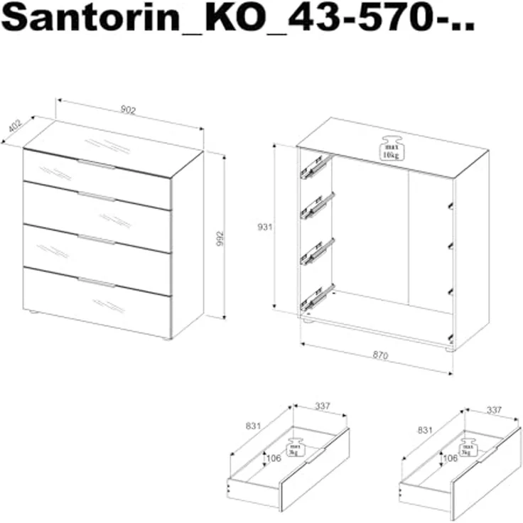 Kommode SANTORIN – Bild 3